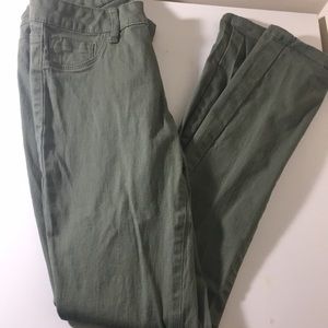Olive Skinny Jeans